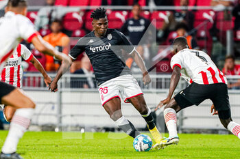 2022-08-09 - Breel Embolo of AS Monaco during the UEFA Champions League, Third qualifying round, 2nd leg football match between PSV Eindhoven and AS Monaco on August 9, 2022 at Philips Stadion in Eindhoven, Netherlands - FOOTBALL - CHAMPIONS LEAGUE - PSV EINDHOVEN V MONACO - UEFA CHAMPIONS LEAGUE - SOCCER