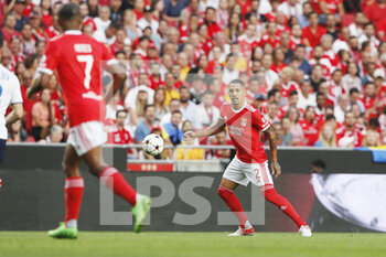 2022-08-23 - Gilberto of SL Benfica in action during the UEFA Champions League, Play-offs, 2nd leg football match between SL Benfica v Dynamo Kyiv on August 23, 2022 at Estadio da Luz in Lisbon, Portugal - FOOTBALL - CHAMPIONS LEAGUE - BENFICA V DYNAMO KYIV - UEFA CHAMPIONS LEAGUE - SOCCER