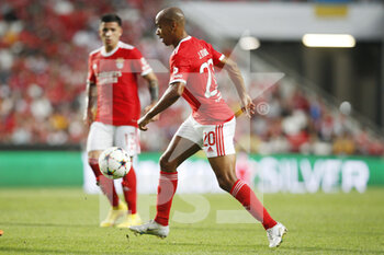 2022-08-23 - Joao Mario of SL Benfica in action during the UEFA Champions League, Play-offs, 2nd leg football match between SL Benfica v Dynamo Kyiv on August 23, 2022 at Estadio da Luz in Lisbon, Portugal - FOOTBALL - CHAMPIONS LEAGUE - BENFICA V DYNAMO KYIV - UEFA CHAMPIONS LEAGUE - SOCCER
