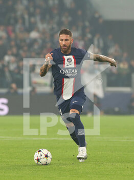 2022-11-02 - Sergio Ramos (Paris Saint-Germain) - JUVENTUS FC VS PARIS SAINT-GERMAIN FC - UEFA CHAMPIONS LEAGUE - SOCCER