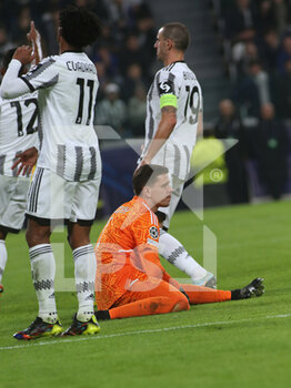 2022-11-02 - Wojciech Szczesny (Juventus FC), goalkeeper, disappointed - JUVENTUS FC VS PARIS SAINT-GERMAIN FC - UEFA CHAMPIONS LEAGUE - SOCCER