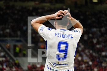 2022-09-14 - Bruno Petkovic (GNK Dinamo Zagreb) disappointed - AC MILAN VS DINAMO ZAGREB - UEFA CHAMPIONS LEAGUE - SOCCER