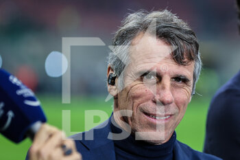 2022-11-02 - \Gianfranco Zola#1\during UEFA Champions League 2022/23 Group Stage - Group E football match between AC Milan and FC Red Bull Salzburg at Giuseppe Meazza Stadium, Milan, Italy on November 02, 2022 - AC MILAN VS FC RED BULL SALZBURG - UEFA CHAMPIONS LEAGUE - SOCCER