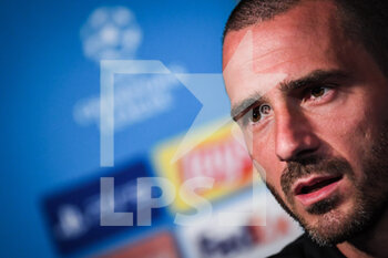2022-09-05 - Leonardo BONUCCI of Juventus during the UEFA Champions League press conference before the match against PSG on September 05, 2022 at Parc des Princes stadium in Paris, France - FOOTBALL - UEFA CHAMPIONS LEAGUE - JUVENTUS CONFERENCE PRESS - UEFA CHAMPIONS LEAGUE - SOCCER