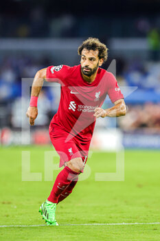 2022-09-07 - Mohamed Salah (11) of Liverpool during the Champions League match between Napoli and Liverpool at Diego Armando Maradona Stadium, Napoli, Italy on 7 September 2022. Photo Nigel Keene /ProSportsImages / DPPI - FOOTBALL - CHAMPIONS LEAGUE - NAPOLI V LIVERPOOL - UEFA CHAMPIONS LEAGUE - SOCCER