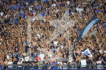 2022-09-07 - Napoli fans during the Champions League match between Napoli and Liverpool at Diego Armando Maradona Stadium, Napoli, Italy on 7 September 2022. Photo Nigel Keene /ProSportsImages / DPPI - FOOTBALL - CHAMPIONS LEAGUE - NAPOLI V LIVERPOOL - UEFA CHAMPIONS LEAGUE - SOCCER