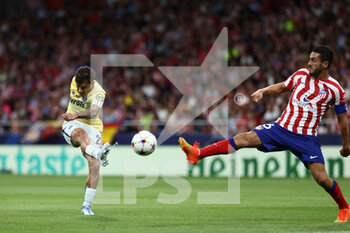 2022-09-07 - Otavio of Porto in action during the UEFA Champions League, Group B, football match played between Atletico de Madrid and FC Porto at Civitas Metropolitano on September 07, 2022 in Madrid, Spain. Photo Oscar J. Barroso / SpainDPPI / DPPI - FOOTBALL - CHAMPIONS LEAGUE - ATLETICO MADRID V PORTO - UEFA CHAMPIONS LEAGUE - SOCCER