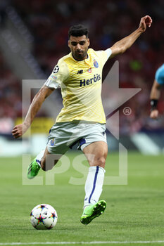 2022-09-07 - Mehdi Taremi of Porto during the UEFA Champions League, Group B, football match played between Atletico de Madrid and FC Porto at Civitas Metropolitano on September 07, 2022 in Madrid, Spain. Photo Oscar J. Barroso / SpainDPPI / DPPI - FOOTBALL - CHAMPIONS LEAGUE - ATLETICO MADRID V PORTO - UEFA CHAMPIONS LEAGUE - SOCCER