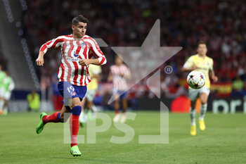 2022-09-07 - Alvaro Morata of Atletico during the UEFA Champions League, Group B, football match played between Atletico de Madrid and FC Porto at Civitas Metropolitano on September 07, 2022 in Madrid, Spain. Photo Oscar J. Barroso / SpainDPPI / DPPI - FOOTBALL - CHAMPIONS LEAGUE - ATLETICO MADRID V PORTO - UEFA CHAMPIONS LEAGUE - SOCCER