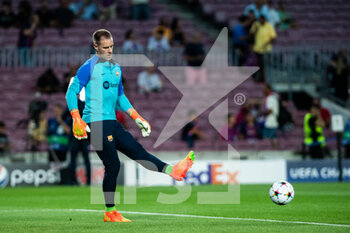 2022-09-07 - Marc Andre Ter Stegen of FC Barcelona during the UEFA Champions League, Group C, football match played between FC Barcelona and Viktoria Plzen at Spotify Camp Nou on September 07, 2022 in Barcelona, Spain.Photo Marc Graupera Aloma / SpainDPPI / DPPI - FOOTBALL - CHAMPIONS LEAGUE - FC BARCELONA V VIKTORIA PLZEN - UEFA CHAMPIONS LEAGUE - SOCCER