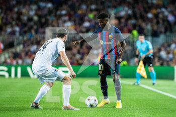 2022-09-07 - Ansu Fati of FC Barcelona during the UEFA Champions League, Group C, football match played between FC Barcelona and Viktoria Plzen at Spotify Camp Nou on September 07, 2022 in Barcelona, Spain.Photo Marc Graupera Aloma / SpainDPPI / DPPI - FOOTBALL - CHAMPIONS LEAGUE - FC BARCELONA V VIKTORIA PLZEN - UEFA CHAMPIONS LEAGUE - SOCCER