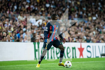 2022-09-07 - Ousmane Dembele of FC Barcelona during the UEFA Champions League, Group C, football match played between FC Barcelona and Viktoria Plzen at Spotify Camp Nou on September 07, 2022 in Barcelona, Spain.Photo Marc Graupera Aloma / SpainDPPI / DPPI - FOOTBALL - CHAMPIONS LEAGUE - FC BARCELONA V VIKTORIA PLZEN - UEFA CHAMPIONS LEAGUE - SOCCER