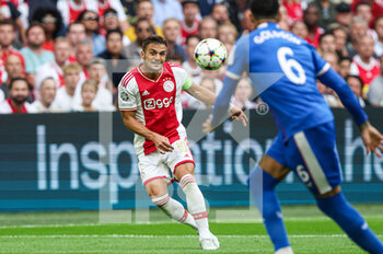 2022-09-07 - Dusan Tadic of Ajax during the UEFA Champions League match between Ajax and Rangers at the Johan Cruijff ArenA on September 7, 2022 in Amsterdam, Netherlands - FOOTBALL - CHAMPIONS LEAGUE - AJAX V RANGERS - UEFA CHAMPIONS LEAGUE - SOCCER