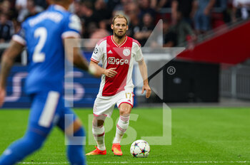 2022-09-07 - Daley Blind of Ajax during the UEFA Champions League match between Ajax and Rangers at the Johan Cruijff ArenA on September 7, 2022 in Amsterdam, Netherlands - FOOTBALL - CHAMPIONS LEAGUE - AJAX V RANGERS - UEFA CHAMPIONS LEAGUE - SOCCER