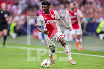 2022-09-07 - Mohammed Kudus of Ajax during the UEFA Champions League match between Ajax and Rangers at the Johan Cruijff ArenA on September 7, 2022 in Amsterdam, Netherlands - FOOTBALL - CHAMPIONS LEAGUE - AJAX V RANGERS - UEFA CHAMPIONS LEAGUE - SOCCER