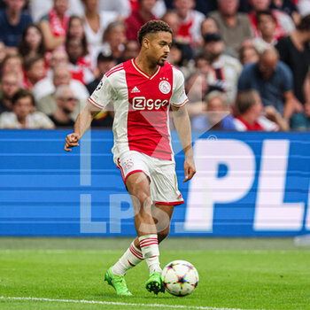 2022-09-07 - Devyne Rensch of Ajax during the UEFA Champions League match between Ajax and Rangers at the Johan Cruijff ArenA on September 7, 2022 in Amsterdam, Netherlands - FOOTBALL - CHAMPIONS LEAGUE - AJAX V RANGERS - UEFA CHAMPIONS LEAGUE - SOCCER