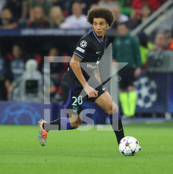 2022-09-13 - Axel Witsel of Atletico during the Champions League match between Bayer Leverkusen and Atletico Madrid at BayArena , Leverkusen, Germany on 13 September 2022. Photo Jurgen Fromme / firo Sportphoto / DPPI - FOOTBALL - CHAMPIONS LEAGUE - BAYER LEVERKUSEN V ATLETICO MADRID - UEFA CHAMPIONS LEAGUE - SOCCER