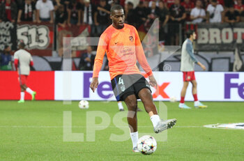 2022-09-13 - Geoffrey Kondogbia of Atletico Madrid during the UEFA Champions League, Group B football match between Bayer Leverkusen and Atletico Madrid on September 13, 2022 at BayArena in Leverkusen, Germany - FOOTBALL - CHAMPIONS LEAGUE - BAYER LEVERKUSEN V ATLETICO MADRID - UEFA CHAMPIONS LEAGUE - SOCCER