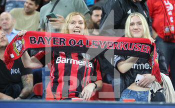 2022-09-13 - Fans of Bayer Leverkusen during the UEFA Champions League, Group B football match between Bayer Leverkusen and Atletico Madrid on September 13, 2022 at BayArena in Leverkusen, Germany - FOOTBALL - CHAMPIONS LEAGUE - BAYER LEVERKUSEN V ATLETICO MADRID - UEFA CHAMPIONS LEAGUE - SOCCER