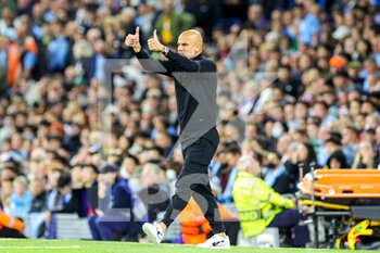 2022-09-14 - Pep Guardiola Manager of Manchester City during the Champions League match between Manchester City and Borussia Dortmund at the Etihad Stadium, Manchester, England on 14 September 2022. Photo Nigel Keene/ ProSportsImages / DPPI - FOOTBALL - CHAMPIONS LEAGUE - MANCHESTER CITY V BORUSSIA DORTMUND - UEFA CHAMPIONS LEAGUE - SOCCER