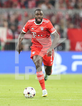 2022-10-04 - Dayot Upamecano of Bayern Munich during the UEFA Champions League, Group C football match between Bayern Munich and Viktoria Pilsen on October 4, 2022 at Allianz Arena in Munich, Germany - FOOTBALL - CHAMPIONS LEAGUE - BAYERN MUNICH V VIKTORIA PLZEN - UEFA CHAMPIONS LEAGUE - SOCCER