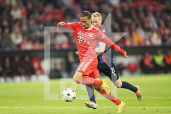 2022-10-04 - Leroy Sane of Bayern Munich during the UEFA Champions League, Group C football match between Bayern Munich and Viktoria Pilsen on October 4, 2022 at Allianz Arena in Munich, Germany - FOOTBALL - CHAMPIONS LEAGUE - BAYERN MUNICH V VIKTORIA PLZEN - UEFA CHAMPIONS LEAGUE - SOCCER