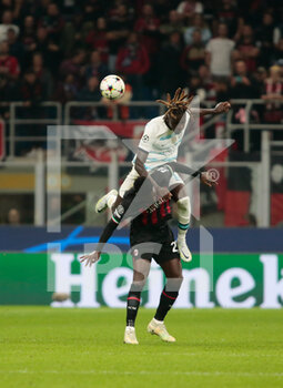 2022-10-11 - Travoh Chalobah of Chelsea Fc during the UEFA Champions League Group E, football match between Ac Milan and Chelsea Fc, on 11 October 2022, at San Siro Stadium, Milan, Italy.  Photo Nderim Kaceli - AC MILAN VS CHELSEA FC - UEFA CHAMPIONS LEAGUE - SOCCER