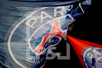 2022-10-11 - Flag illustration during the UEFA Champions League, Group H football match between Paris Saint-Germain and SL Benfica on October 11, 2022 at Parc des Princes stadium in Paris, France - FOOTBALL - CHAMPIONS LEAGUE - PARIS SG V BENFICA - UEFA CHAMPIONS LEAGUE - SOCCER