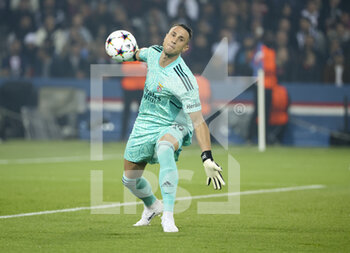 2022-10-11 - Goalkeeper of Benfica Odysseas Vlachodimos during the UEFA Champions League, Group H football match between Paris Saint-Germain and SL Benfica (Lisbon) on October 11, 2022 at Parc des Princes stadium in Paris, France - FOOTBALL - CHAMPIONS LEAGUE - PARIS SG V BENFICA - UEFA CHAMPIONS LEAGUE - SOCCER