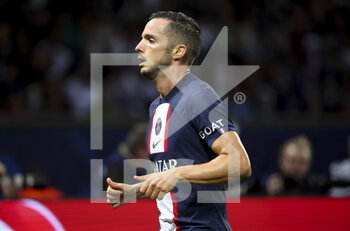 2022-10-11 - Pablo Sarabia of PSG during the UEFA Champions League, Group H football match between Paris Saint-Germain and SL Benfica (Lisbon) on October 11, 2022 at Parc des Princes stadium in Paris, France - FOOTBALL - CHAMPIONS LEAGUE - PARIS SG V BENFICA - UEFA CHAMPIONS LEAGUE - SOCCER