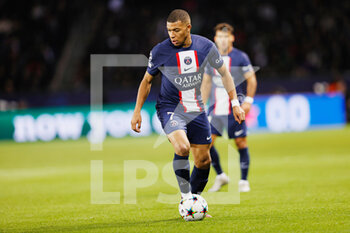 2022-10-11 - Kylian Mbappe of PSG during the UEFA Champions League, Group H football match between Paris Saint-Germain and SL Benfica on October 11, 2022 at Parc des Princes stadium in Paris, France - FOOTBALL - CHAMPIONS LEAGUE - PARIS SG V BENFICA - UEFA CHAMPIONS LEAGUE - SOCCER