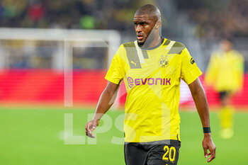 2022-10-11 - Anthony Modeste of Borussia Dortmund during the UEFA Champions League, Group G football match between Borussia Dortmund and Sevilla FC on October 11, 2022 at Signal Iduna Park in Dortmund, Germany - FOOTBALL - CHAMPIONS LEAGUE - BORUSSIA DORTMUND V SEVILLA - UEFA CHAMPIONS LEAGUE - SOCCER