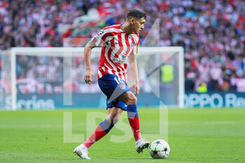 2022-10-12 - Nahuel Molina of Atletico de Madrid during the UEFA Champions League, Group B football match between Atletico de Madrid and Club Brugge on October 12, 2022 at Civitas Metropolitano stadium in Madrid, Spain - FOOTBALL - CHAMPIONS LEAGUE - ATLETICO MADRID V CLUB BRUGGE - UEFA CHAMPIONS LEAGUE - SOCCER