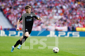 2022-10-12 - Andreas Skov Olsen of Club Brugge during the UEFA Champions League, Group B football match between Atletico de Madrid and Club Brugge on October 12, 2022 at Civitas Metropolitano stadium in Madrid, Spain - FOOTBALL - CHAMPIONS LEAGUE - ATLETICO MADRID V CLUB BRUGGE - UEFA CHAMPIONS LEAGUE - SOCCER