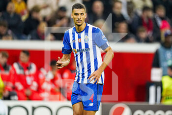 2022-10-12 - David Carmo of FC Porto during the UEFA Champions League, Group B football match between Bayer 04 Leverkusen and FC Porto on October 12, 2022 at the BayArena in Leverkusen, Germany - FOOTBALL - CHAMPIONS LEAGUE - BAYER LEVERKUSEN V FC PORTO - UEFA CHAMPIONS LEAGUE - SOCCER
