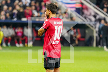 2022-10-12 - Kerem Demirbay of Bayer 04 Leverkusen misses a penalty during the UEFA Champions League, Group B football match between Bayer 04 Leverkusen and FC Porto on October 12, 2022 at the BayArena in Leverkusen, Germany - FOOTBALL - CHAMPIONS LEAGUE - BAYER LEVERKUSEN V FC PORTO - UEFA CHAMPIONS LEAGUE - SOCCER