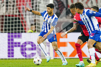 2022-10-12 - Mehdi Taremi of FC Porto during the UEFA Champions League, Group B football match between Bayer 04 Leverkusen and FC Porto on October 12, 2022 at the BayArena in Leverkusen, Germany - FOOTBALL - CHAMPIONS LEAGUE - BAYER LEVERKUSEN V FC PORTO - UEFA CHAMPIONS LEAGUE - SOCCER