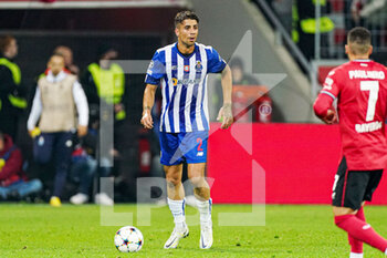 2022-10-12 - Fabio Cardoso of FC Porto during the UEFA Champions League, Group B football match between Bayer 04 Leverkusen and FC Porto on October 12, 2022 at the BayArena in Leverkusen, Germany - FOOTBALL - CHAMPIONS LEAGUE - BAYER LEVERKUSEN V FC PORTO - UEFA CHAMPIONS LEAGUE - SOCCER
