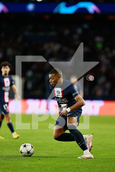 2022-10-25 - Kylian Mbappe of PSG during the UEFA Champions League, Group H football match between Paris Saint-Germain and Maccabi Haifa on October 25, 2022 at Parc des Princes stadium in Paris, France - FOOTBALL - CHAMPIONS LEAGUE - PARIS SG V MACCABI HAIFA - UEFA CHAMPIONS LEAGUE - SOCCER