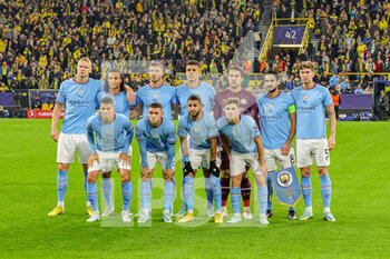 2022-10-25 - Team of Manchester City during the UEFA Champions League, Group G football match between Borussia Dortmund and Manchester City on October 25, 2022 at Signal Iduna Park in Dortmund, Germany - FOOTBALL - CHAMPIONS LEAGUE - DORTMUND V MANCHESTER CITY - UEFA CHAMPIONS LEAGUE - SOCCER
