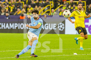 2022-10-25 - İlkay Gundogan (8) of Manchester City during the UEFA Champions League, Group G football match between Borussia Dortmund and Manchester City on October 25, 2022 at Signal Iduna Park in Dortmund, Germany - FOOTBALL - CHAMPIONS LEAGUE - DORTMUND V MANCHESTER CITY - UEFA CHAMPIONS LEAGUE - SOCCER