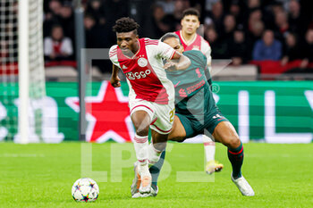 2022-10-26 - Mohammed Kudus of Ajax during the UEFA Champions League, Group A football match between Ajax and Liverpool on October 26, 2022 at Johan Cruijff ArenA in Amsterdam, Netherlands - FOOTBALL - CHAMPIONS LEAGUE - AJAX V LIVERPOOL - UEFA CHAMPIONS LEAGUE - SOCCER