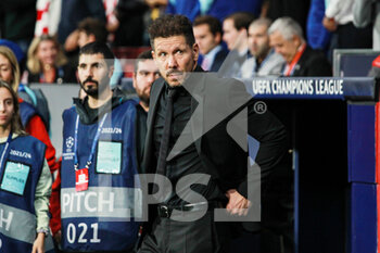2022-10-26 - Diego Pablo Simeone, head coach of Atletico de Madrid during the UEFA Champions League, Group B football match between Atletico de Madrid and Bayer Leverkusen on October 26, 2022 at Civitas Metropolitano stadium in Madrid, Spain - FOOTBALL - CHAMPIONS LEAGUE - ATLETICO MADRID V BAYER LEVERKUSEN - UEFA CHAMPIONS LEAGUE - SOCCER