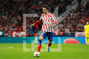 2022-10-26 - Joao Felix of Atletico de Madrid during the UEFA Champions League, Group B football match between Atletico de Madrid and Bayer Leverkusen on October 26, 2022 at Civitas Metropolitano stadium in Madrid, Spain - FOOTBALL - CHAMPIONS LEAGUE - ATLETICO MADRID V BAYER LEVERKUSEN - UEFA CHAMPIONS LEAGUE - SOCCER