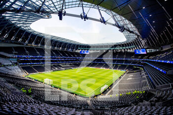 2022-10-26 - General view before the UEFA Champions League, Group D football match between Tottenham Hotspur and Sporting CP on October 26, 2022 at Tottenham Hotspur Stadium in London, England - FOOTBALL - CHAMPIONS LEAGUE - TOTTENHAM V SPORTING CP - UEFA CHAMPIONS LEAGUE - SOCCER