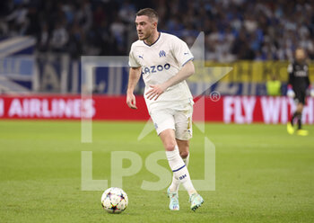 2022-11-01 - Jordan Veretout of Marseille during the UEFA Champions League, Group D football match between Olympique de Marseille (OM) and Tottenham Hotspur on November 1, 2022 at Velodrome stadium in Marseille, France - FOOTBALL - CHAMPIONS LEAGUE - MARSEILLE V TOTTENHAM - UEFA CHAMPIONS LEAGUE - SOCCER