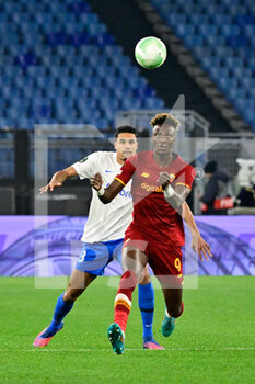 2022-03-17 - Tammy Abraham (AS Roma)  during the UEFA Europa Conference League football match between AS Roma and Vitesse  at The Olympic Stadium in Rome on March 17, 2022. - AS ROMA VS VITESSE - UEFA CONFERENCE LEAGUE - SOCCER