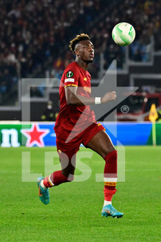 2022-03-17 - Tammy Abraham (AS Roma) during the UEFA Europa Conference League football match between AS Roma and Vitesse  at The Olympic Stadium in Rome on March 17, 2022. - AS ROMA VS VITESSE - UEFA CONFERENCE LEAGUE - SOCCER