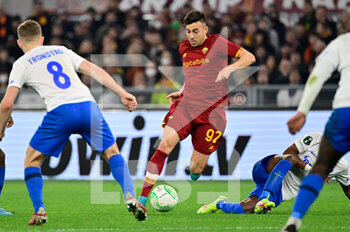 2022-03-17 - Stephan El Shaarawy (AS Roma)  during the UEFA Europa Conference League football match between AS Roma and Vitesse  at The Olympic Stadium in Rome on March 17, 2022. - AS ROMA VS VITESSE - UEFA CONFERENCE LEAGUE - SOCCER