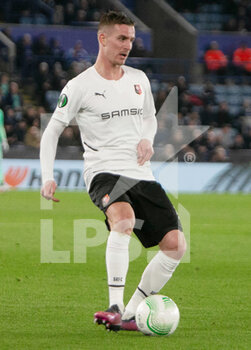2022-03-10 - Benjamin Bourigeaud of Stade Rennais during the UEFA Conference League, Round of 16, 1st leg football match between Leicester City and Stade Rennais (Rennes) on March 10, 2022 at King Power Stadium in Leicester, England - LEICESTER CITY VS STADE RENNAIS (RENNES) - UEFA CONFERENCE LEAGUE - SOCCER
